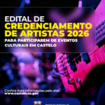 Prefeitura Divulga Edital de Credenciamento de Artistas para 2026