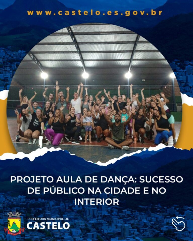 Projeto Aula de Dança: Sucesso de público na cidade e no interior