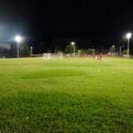 Prefeitura de Castelo inaugura iluminação do campo de futebol do bairro Niterói