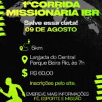 Vem aí a 1ª Corrida Missionária da IBR